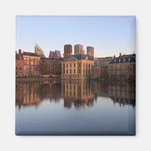 Den Haag Skyline in den Niederlanden Magnet