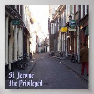 Den Haag, St. Jerome, die Privilegierten Poster