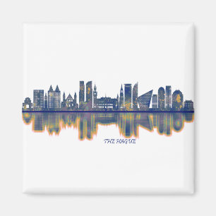 Den Haager Skyline Magnet
