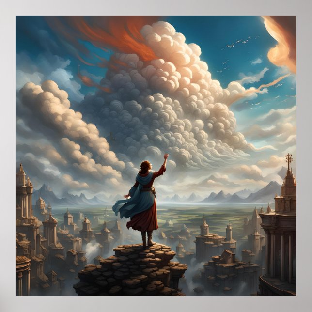 Den Himmel beschwören Poster (Vorne)