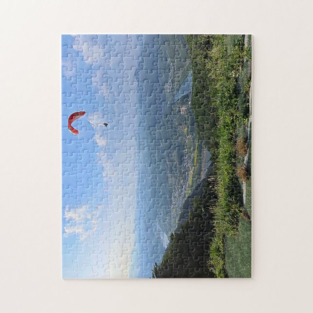 Den Himmel umarmen oder Kurven der Freiheit Puzzle (Vertikal)