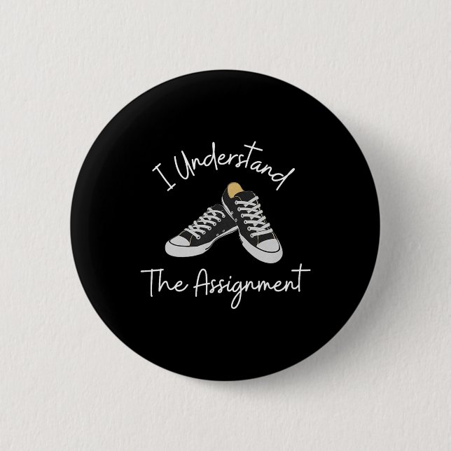 Den Ignment - Kamala Harris 2024 Electi verstehen Button (Vorderseite)
