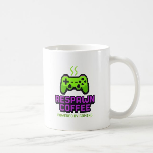 Den Kaffee wieder gepaart mit der Tasse des Gaming (Rechts)