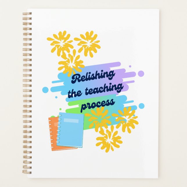 Den Lehrprozess beenden Planer (Vorderseite)