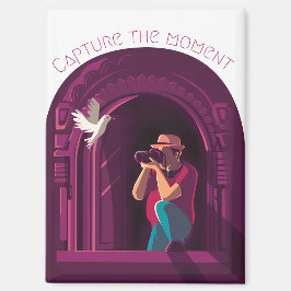 Den Moment erfassen Magnet