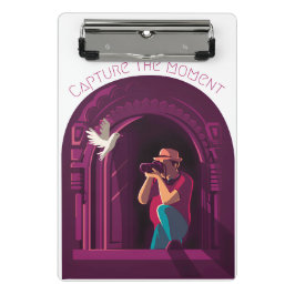 Den Moment erfassen Mini Klemmbrett