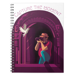 Den Moment erfassen Notizblock