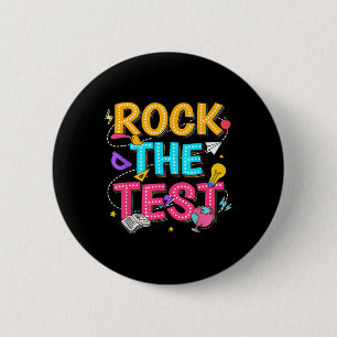 Den Motivierend Testtag für Lehrer ablegen Button