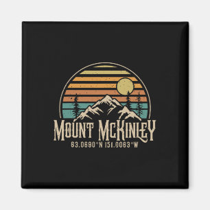 Den Mt. Mckinley besteigen Alaska Wandern Climbi M Magnet