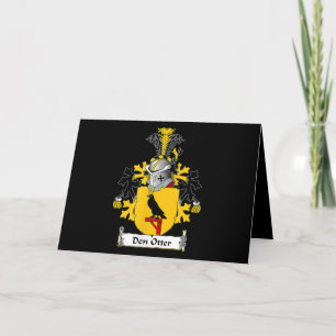 Den Otter-Wappen - Familienwappen Karte