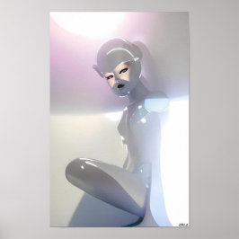 Den Pixeln entgehen Poster