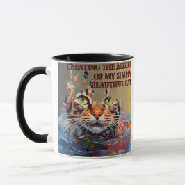 Den Reiz meiner schönen Katze erschaffen Tasse