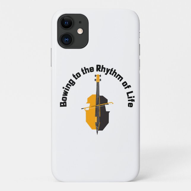 Den Rhythmus des Lebens verbeugen Case-Mate iPhone Hülle (Rückseite)