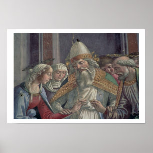 Den Ring, von der Heirat des Virgi empfangen Poster