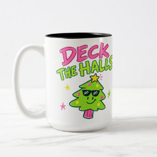 den Saal festlich schmücken Zweifarbige Tasse