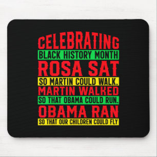 Den Schwarze Geschichte Monat feiern1 Mousepad