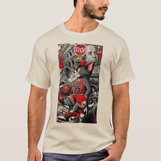 . "Den Schwung nicht stoppen" T-Shirt (Vorderseite)