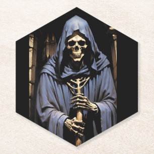 Den Sensenmann hochfahren Untersetzer