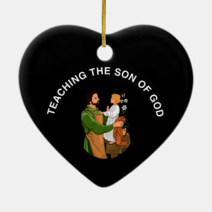 DEN SOHN GOTTES LEHREN KERAMIK ORNAMENT