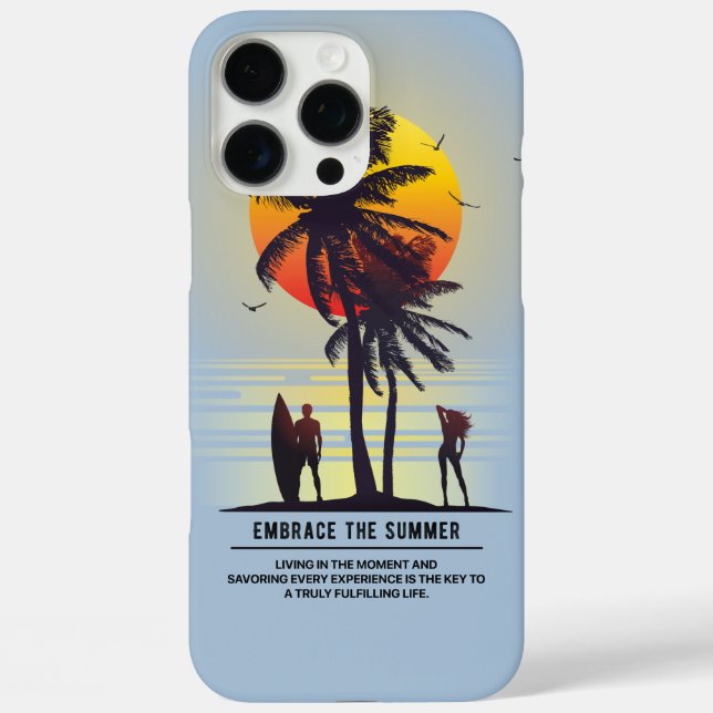 Den Sommer verkraften | Case-Mate iPhone Hülle (Rückseite)