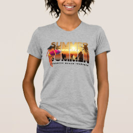 Den Sommer verkraften | Frauen schlank T-Shirt