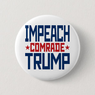 Den sowjetischen Genossen Trump anklagen - Anti Tr Button