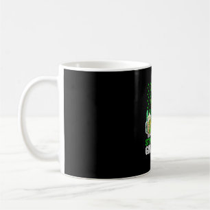 Den St. Patrick's Day wieder zum großen Kleeblatt Kaffeetasse