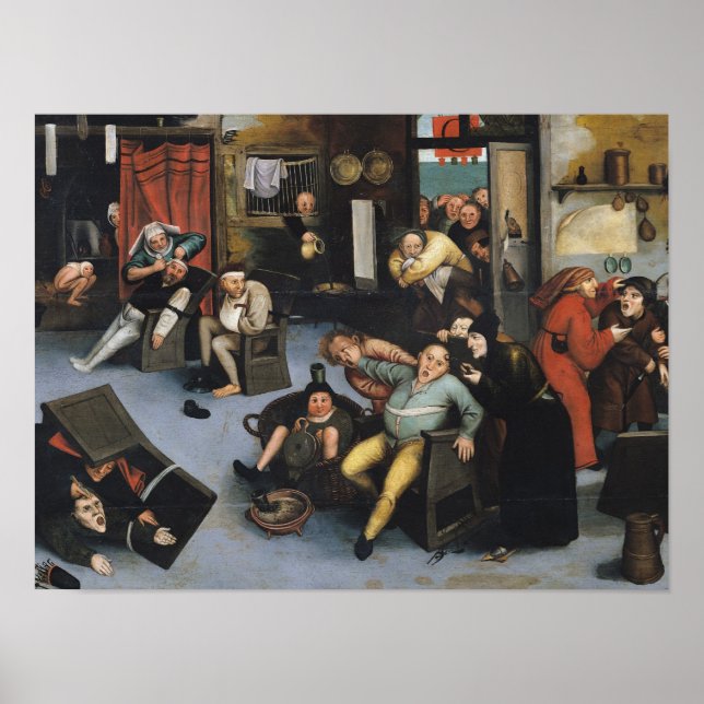 Den Stein des Wahnsinns aus dem Weg räumen Poster (Vorne)