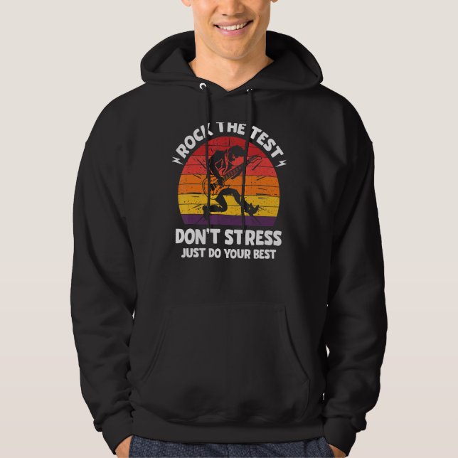 Den Testtag des Testfalltestes am Testtag abbreche Hoodie (Vorderseite)