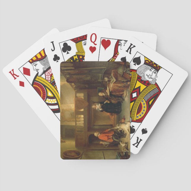 Den Tithe (Öl auf Platte) zahlen Spielkarten (Rückseite)