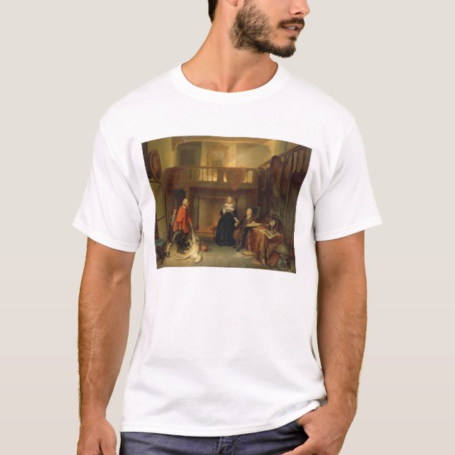 Den Tithe (Öl auf Platte) zahlen T-Shirt (Vorderseite)