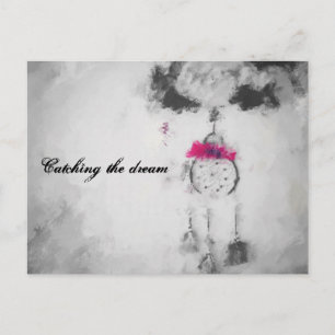 Den Traum erwischen Postkarte