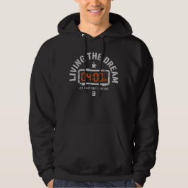 Den Traum leben 4Uhr Geschenk für Blaumannträger Hoodie