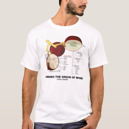 Den Ursprung des Weins (Weintraube-Beere) T-Shirt