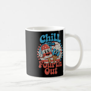 Den Vierten Runterkühlen Lustiger 4. Juli Patrioti Kaffeetasse