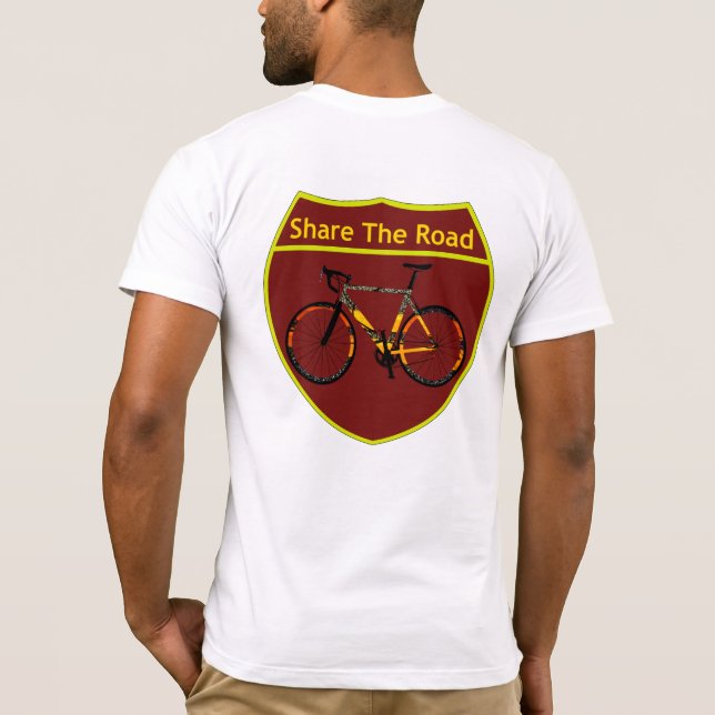 Den Weg teilen T-Shirt (Rückseite)