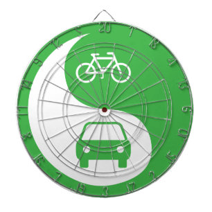 Den Weg Yin Yang teilen Dartscheibe