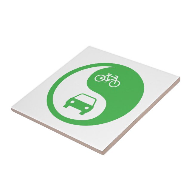 Den Weg Yin Yang teilen Fliese (Seite)