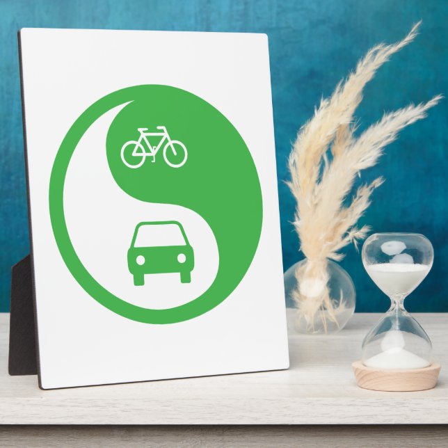 Den Weg Yin Yang teilen Fotoplatte (Seite)