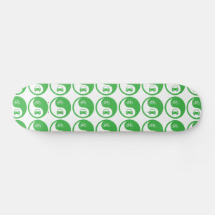Den Weg Yin Yang teilen Skateboard