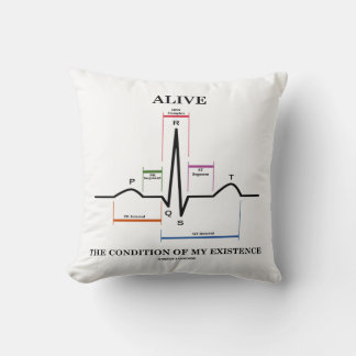 den Zustand meiner Existenz (EKG/EKG) Kissen