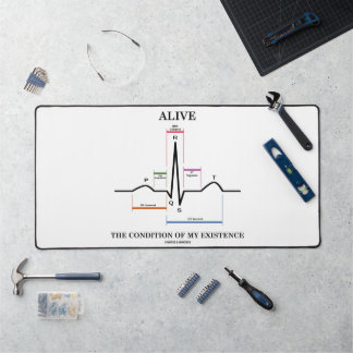 Den Zustand meines Existenzsinus-Rhythmus erleben Schreibtischunterlage