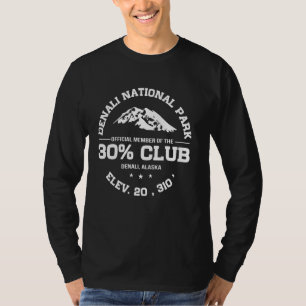Denali 30 Club Alaska Nationalpark Souvenir T-Shirt