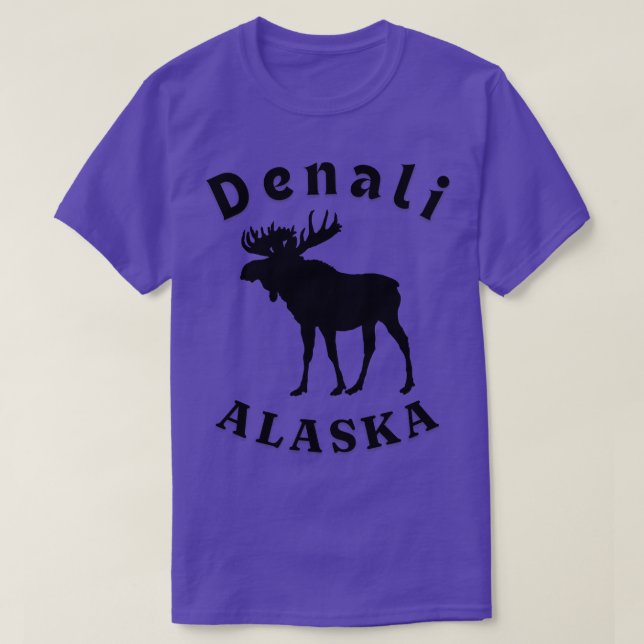 Denali Alaska Elch TShirt (Design vorne)