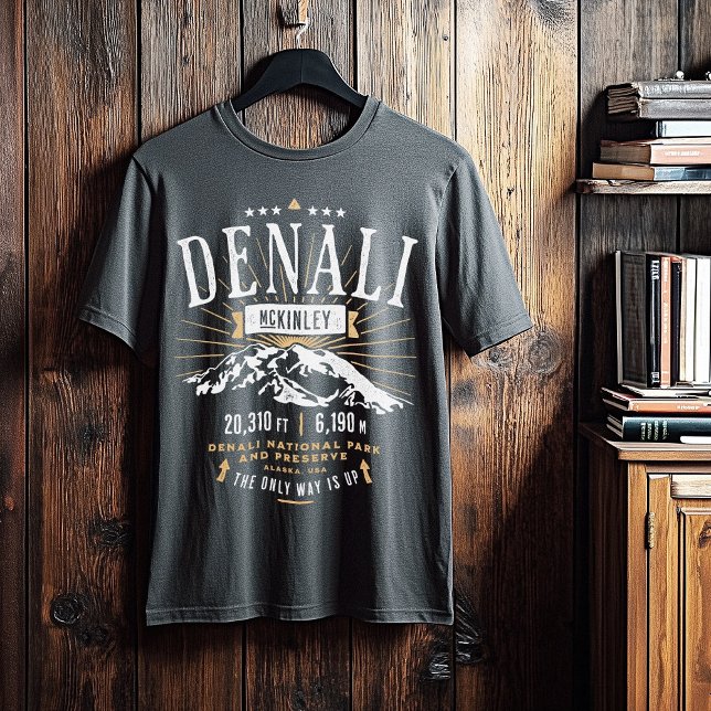 Denali Alaska Vintag T-Shirt (Denali Alaska Vintage T-Shirt)