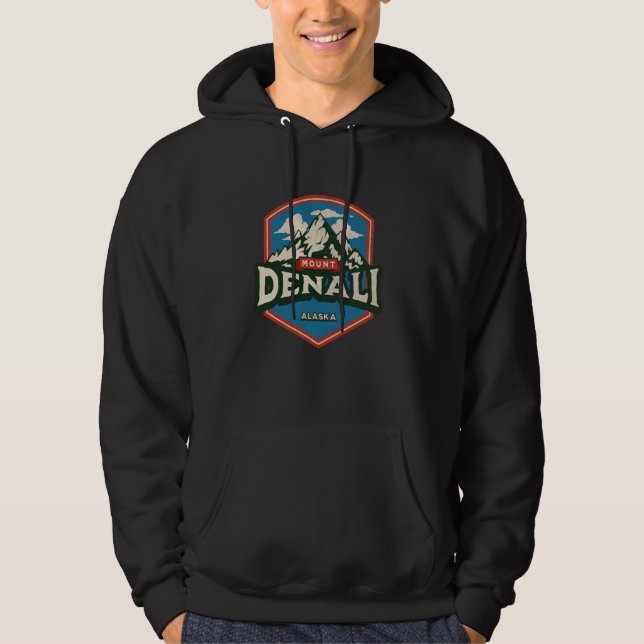 Denali-Andenken Mt. Denali Hoodie (Vorderseite)