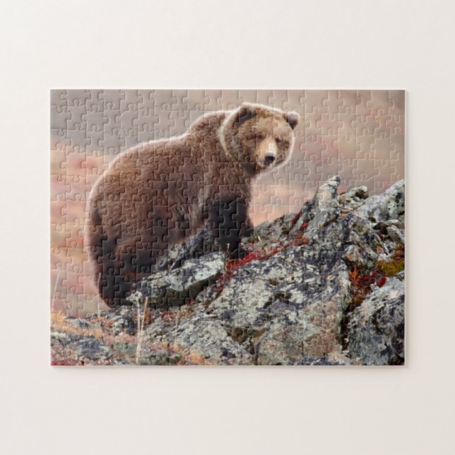 Denali Braunbär Puzzle (Horizontal)