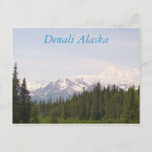 Denali, Denali Alaska Postkarte