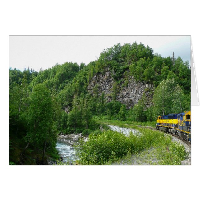 Denali Express Alaska Bahn Urlaub Fotografie (Vorderseite (Horizontal))