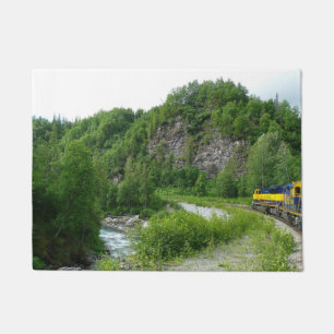 Denali Express Alaska Bahn Urlaub Fotografie Fußmatte